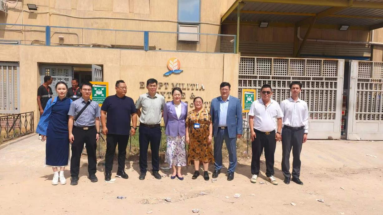  Chinese Consulate General in Alexandria, Egypt, visited our company's factory in Egypt.  